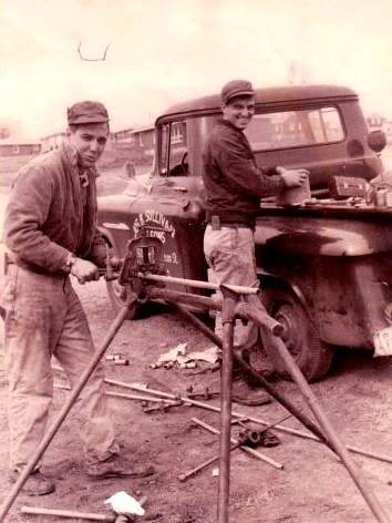 Leone & Sons plumbers at work — Syracuse, NY